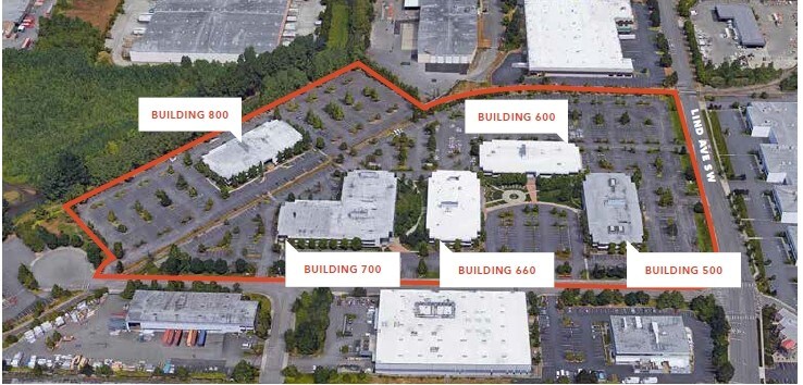 800 SW 39th St, Renton, WA for sale - Aerial - Image 3 of 5