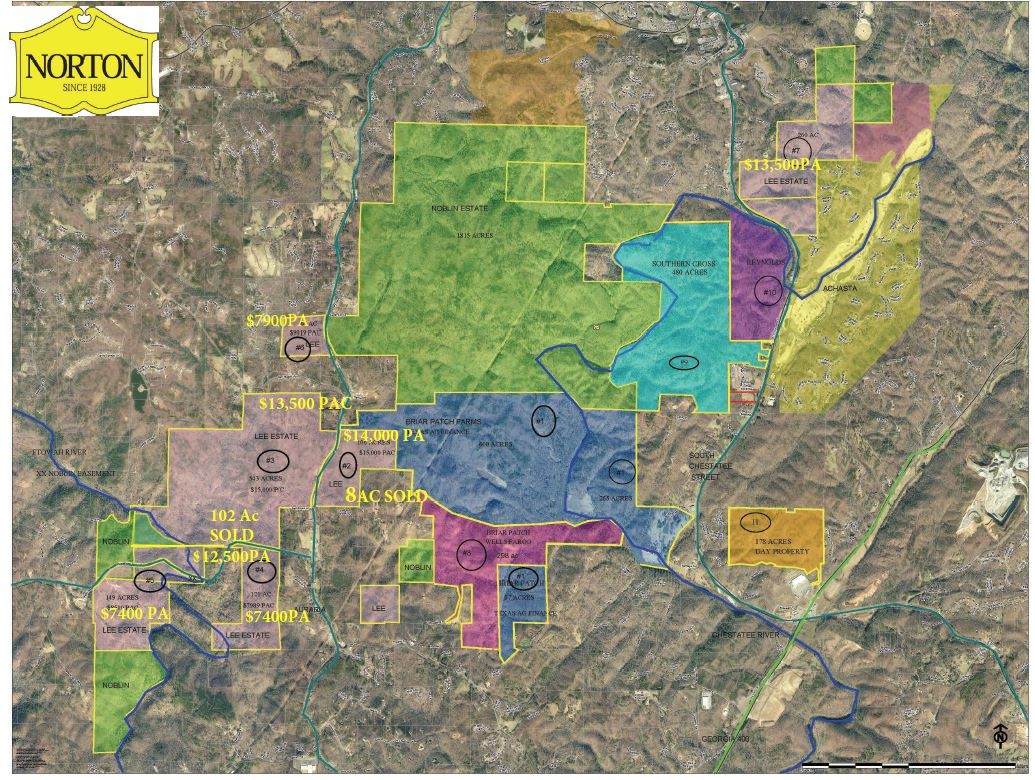 55 acres Auraria Road east S, Dahlonega, GA for sale Other- Image 1 of 1