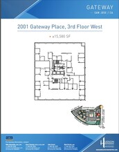 2001 Gateway Pl, San Jose, CA for lease Floor Plan- Image 1 of 1