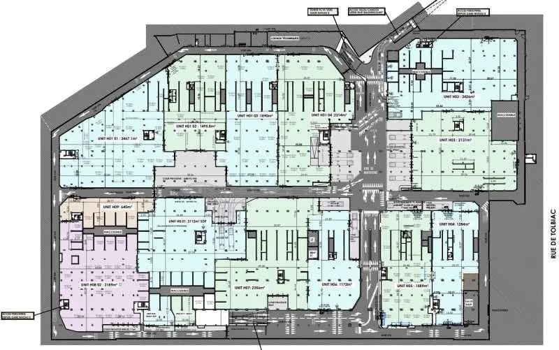 Industrial in Paris for lease - Floor Plan - Image 3 of 3