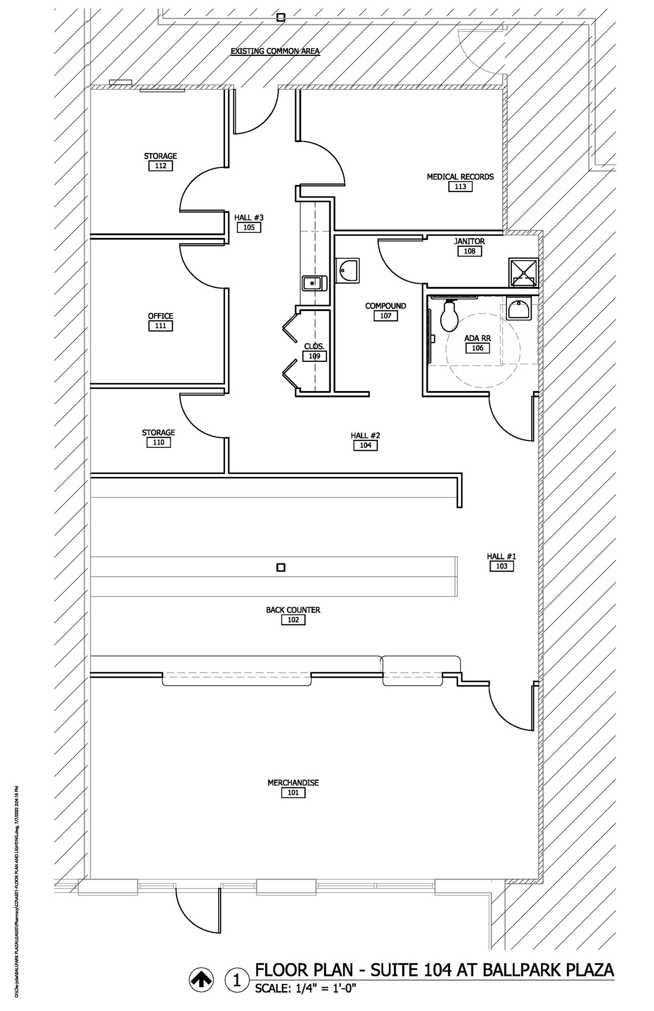 1900 Ballpark Way, Arlington, TX for lease Floor Plan- Image 1 of 1