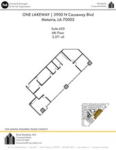 3900 N Causeway Blvd, Metairie, LA for lease Site Plan- Image 1 of 1