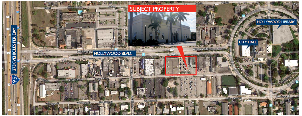 2700 Hollywood Blvd, Hollywood, FL for lease - Aerial - Image 2 of 8