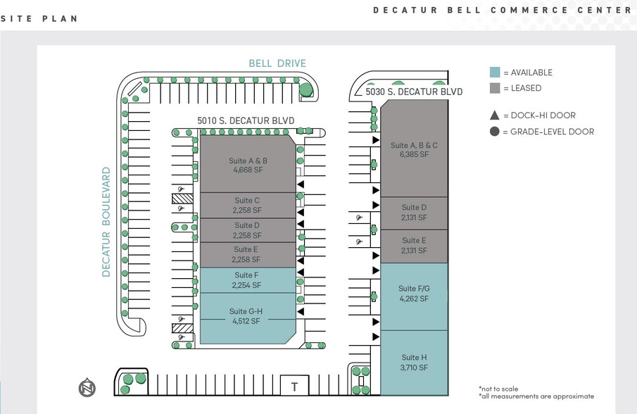 5030 S Decatur Blvd, Las Vegas, NV for lease - Site Plan - Image 2 of 9