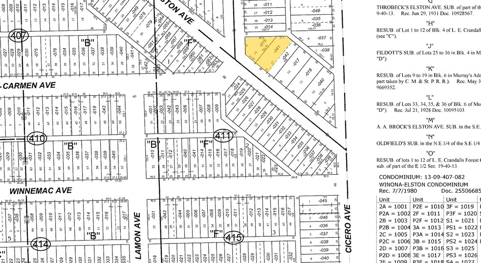 5097 N Elston Ave, Chicago, IL for lease - Plat Map - Image 2 of 17