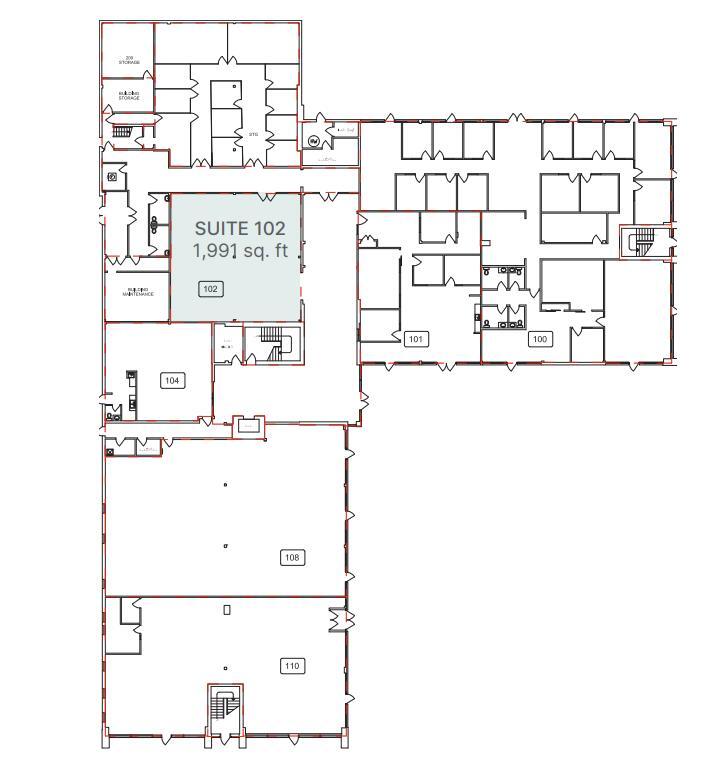 13220 St Albert Trl, Edmonton, AB for lease Floor Plan- Image 1 of 1