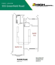 555 Greenfield Rd, Lancaster, PA for lease Floor Plan- Image 2 of 2