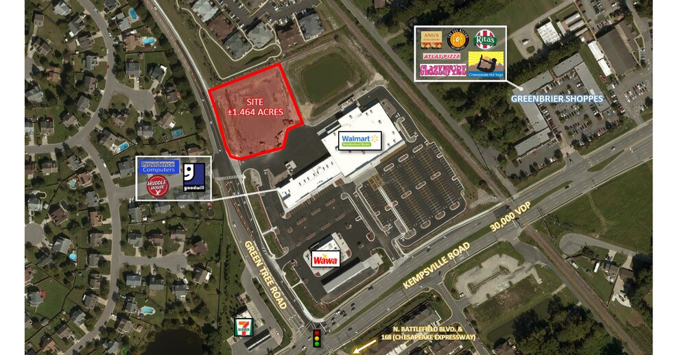 Green Tree Rd, Chesapeake, VA for sale - Primary Photo - Image 1 of 1