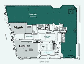 2175 Broadway, New York, NY for lease Floor Plan- Image 1 of 2