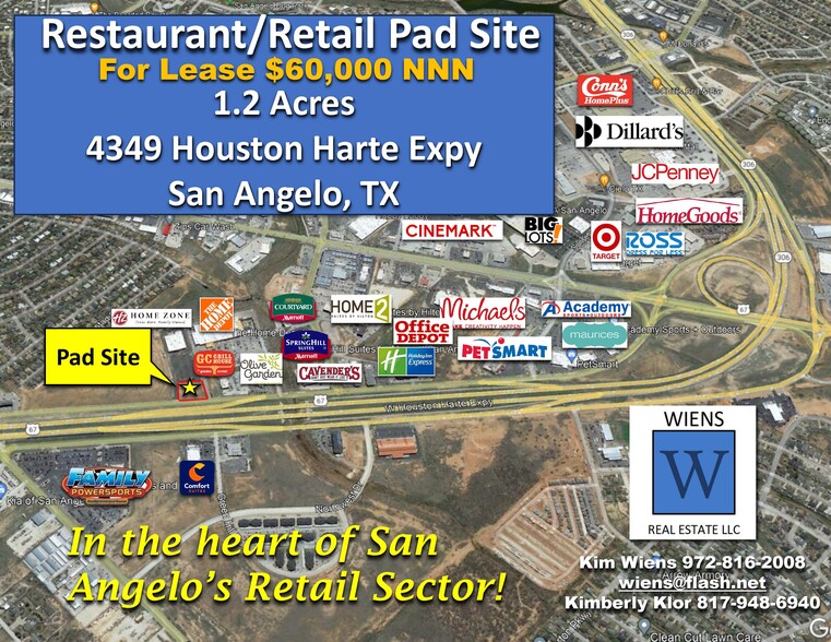 4349 Houston Harte expy, San Angelo, TX for lease - Building Photo - Image 1 of 3