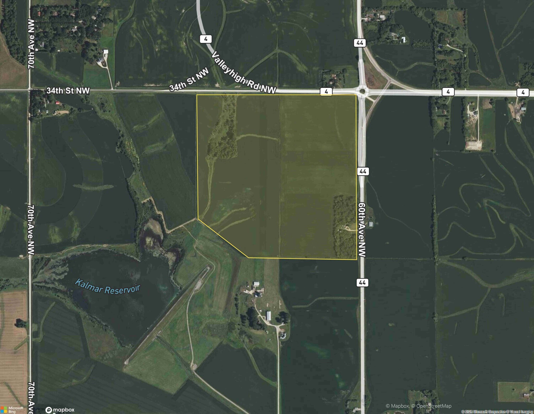 Valleyhigh Rd. NW, Rochester, MN for sale Aerial- Image 1 of 3