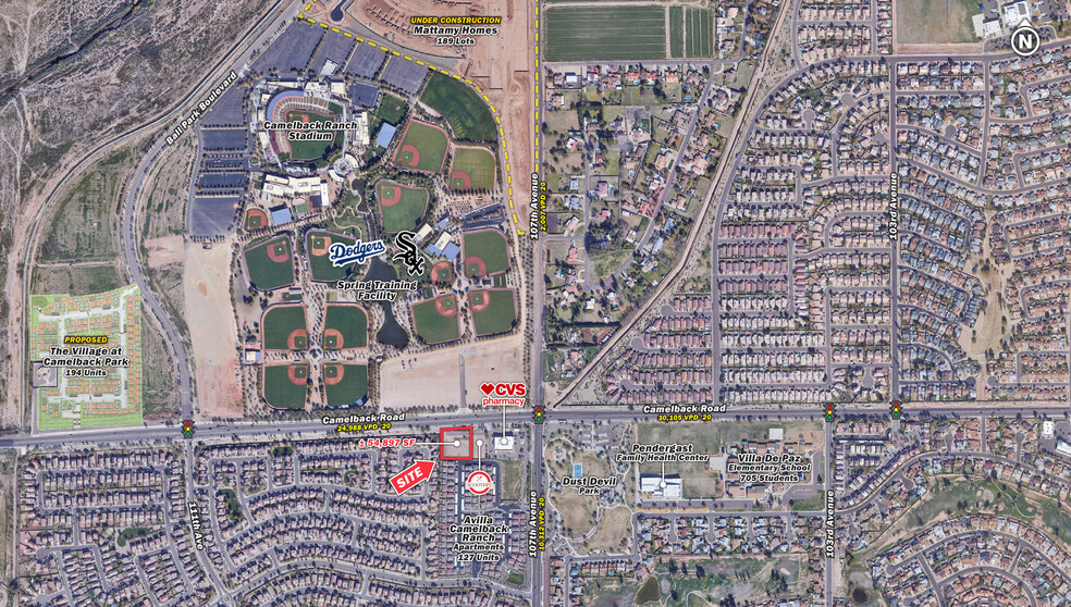 SWC Camelback Rd & 107th Ave, Phoenix, AZ for sale - Building Photo - Image 1 of 3