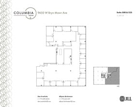 9450 W Bryn Mawr Ave, Rosemont, IL for lease Floor Plan- Image 2 of 2