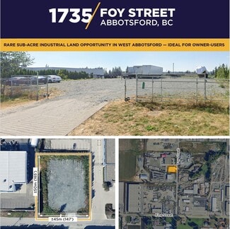 More details for 1735 Foy St, Abbotsford, BC - Land for Sale