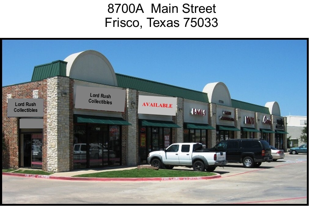8700A Main St, Frisco, TX for lease Building Photo- Image 1 of 1