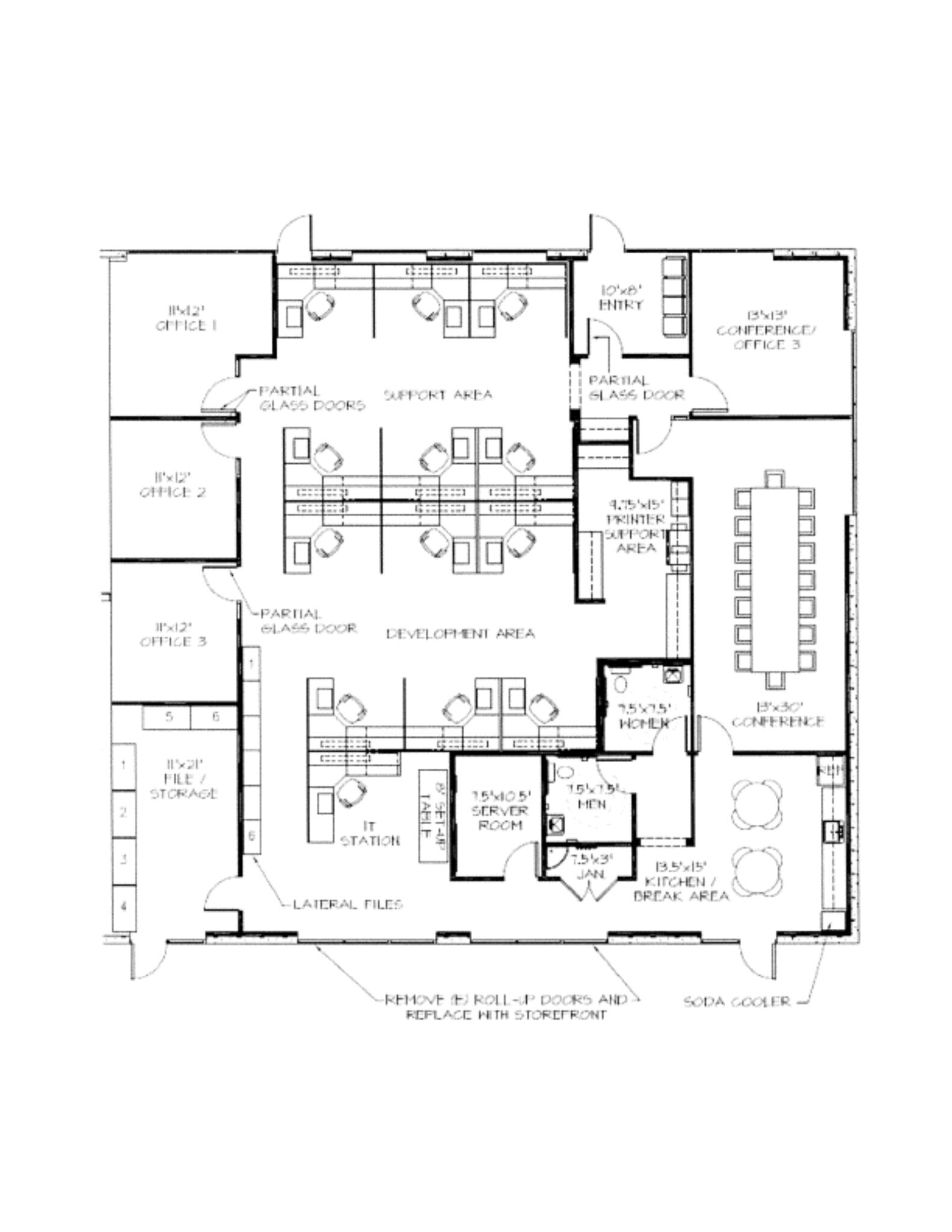 1421 Moffat Blvd, Manteca, CA for lease Site Plan- Image 1 of 1