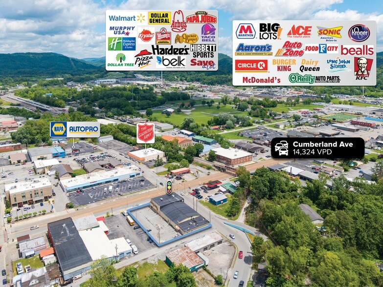 1801-1805 Cumberland Ave, Middlesboro, KY for lease - Building Photo - Image 3 of 8