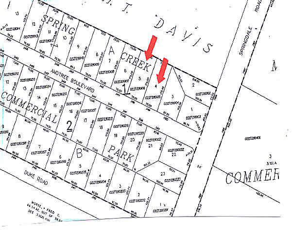 3416-3418 Andtree Blvd, Austin, TX for lease Plat Map- Image 1 of 7