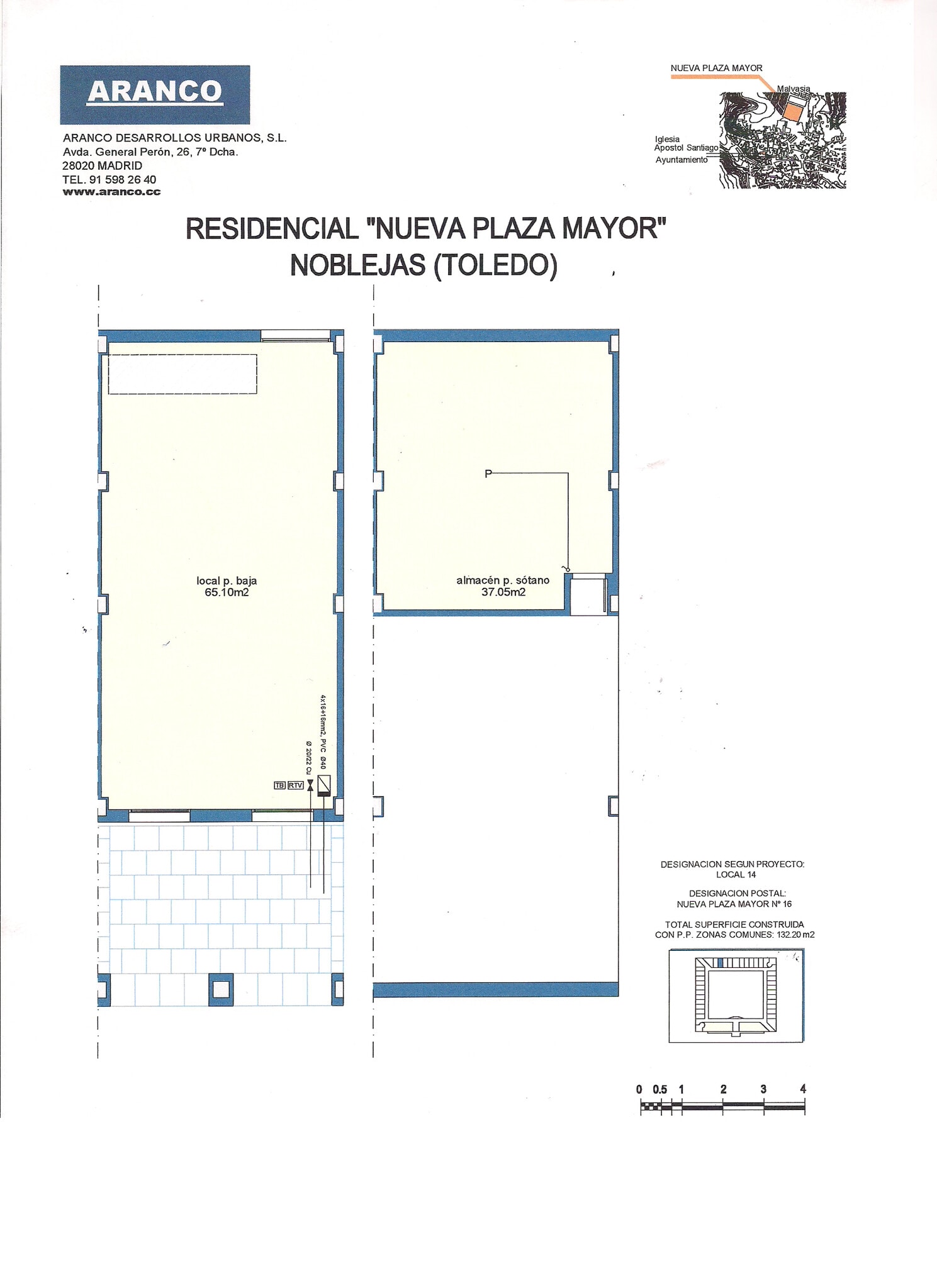 Plaza Nueva de Noblejas, Noblejas, Toledo for lease Floor Plan- Image 1 of 1