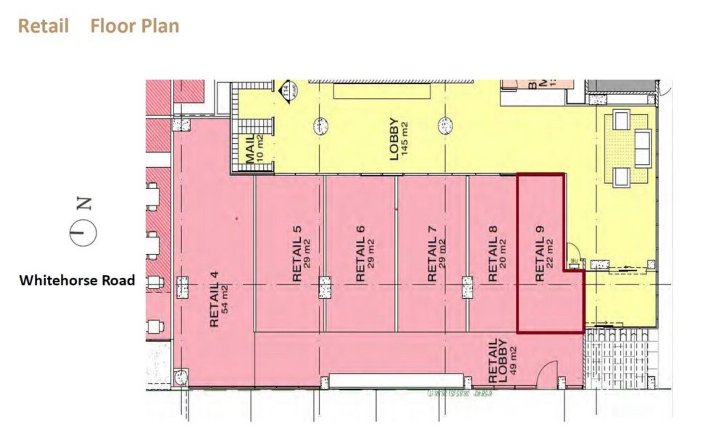 820-824 Whitehorse Rd, Box Hill, VIC 3128 - Unit G01 -  - Floor Plan - Image 1 of 2
