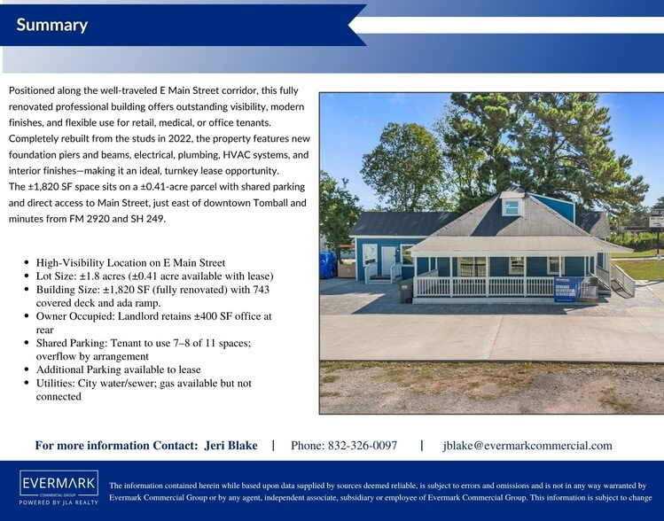 819 E Main St, Tomball, TX for lease - Building Photo - Image 3 of 8