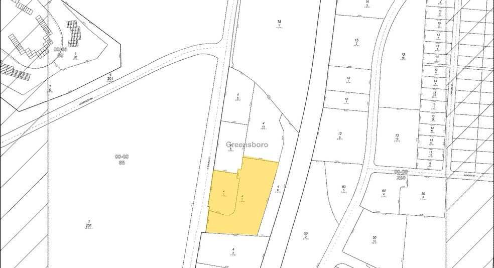 1126 N Church St, Greensboro, NC for lease - Plat Map - Image 2 of 4