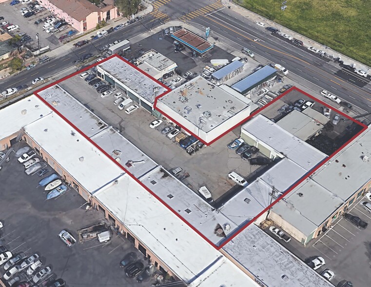 12666-12674 Pierce St, Pacoima, CA for lease - Aerial - Image 3 of 6