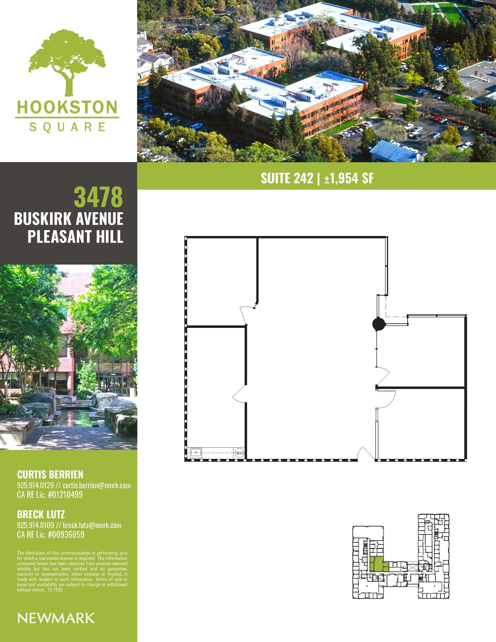 3478 Buskirk Ave, Pleasant Hill, CA for lease Floor Plan- Image 1 of 1