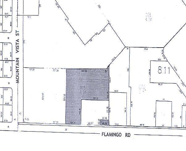 4640 E Flamingo Rd, Las Vegas, NV for lease - Plat Map - Image 2 of 55