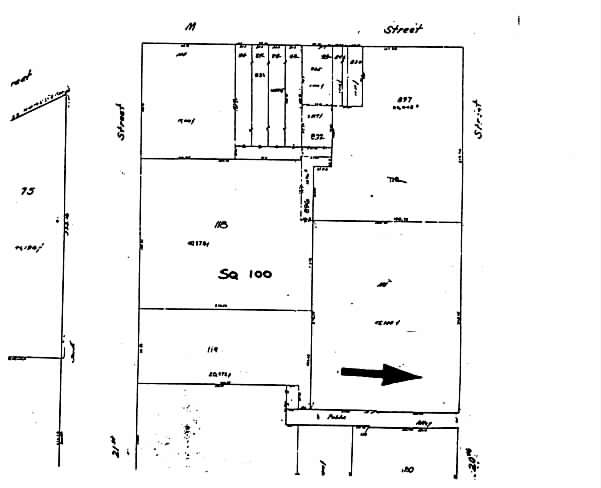 1120 20th St NW, Washington, DC for lease - Plat Map - Image 2 of 30