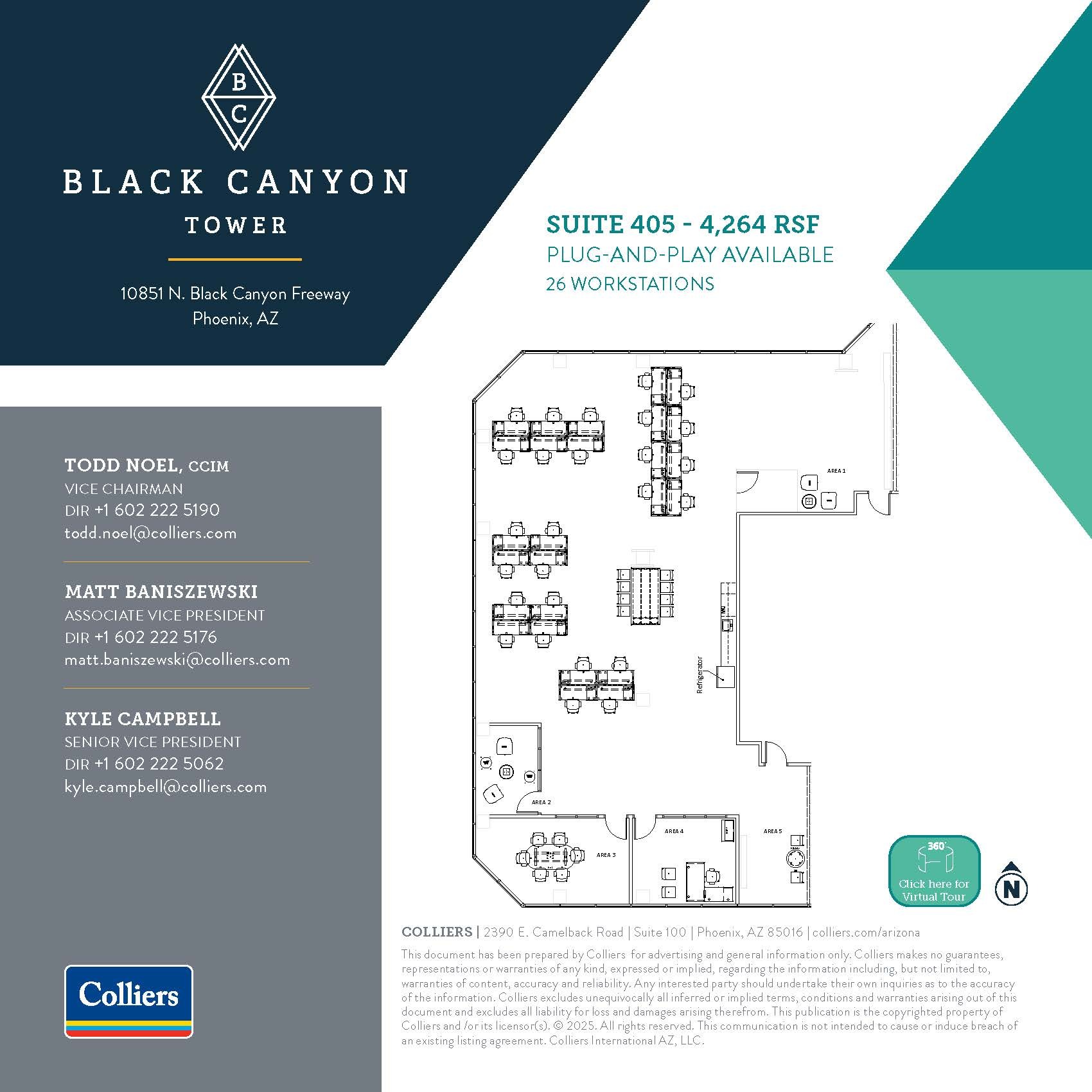 10851 N Black Canyon Hwy, Phoenix, AZ for lease Floor Plan- Image 1 of 1