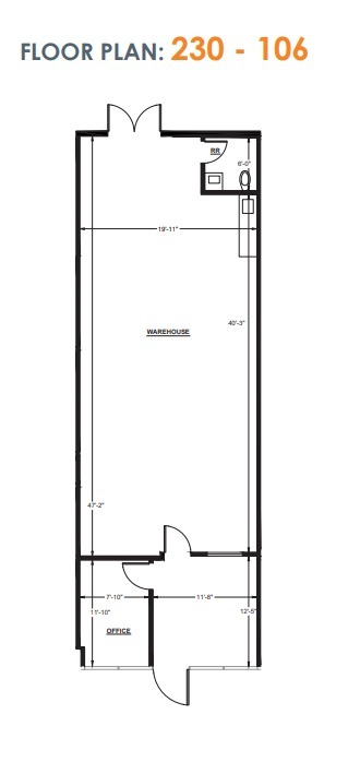 5024 S Ash Ave, Tempe, AZ for lease Floor Plan- Image 1 of 1