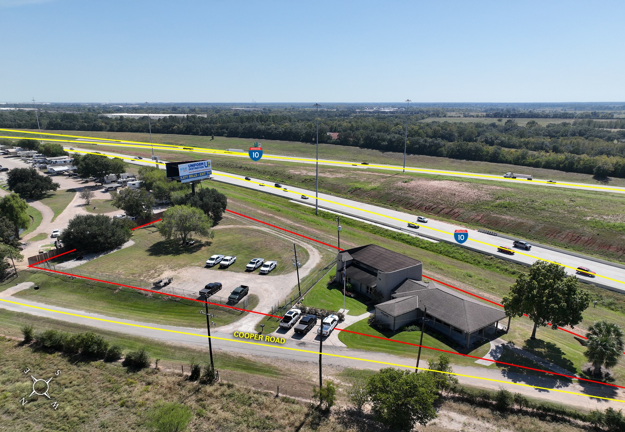 35505 Cooper Rd, Brookshire, TX for sale Aerial- Image 1 of 17