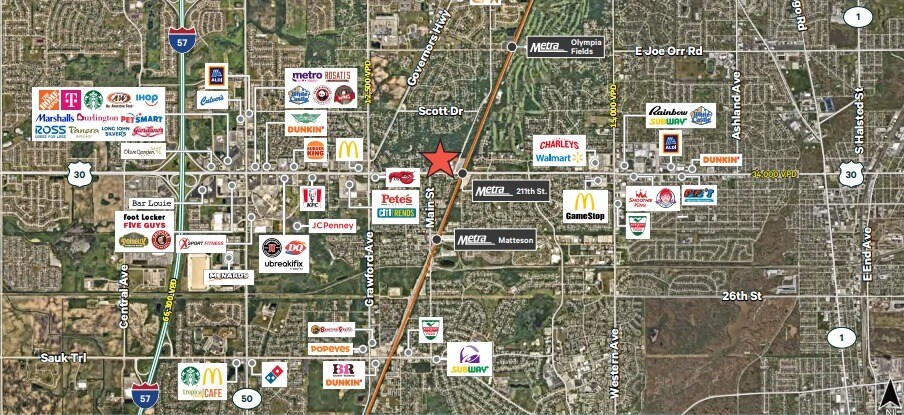 Olympian Way & Lincoln Hwy, Olympia Fields, IL for sale Primary Photo- Image 1 of 1