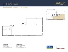 700 Central Expy S, Allen, TX for lease Floor Plan- Image 1 of 1