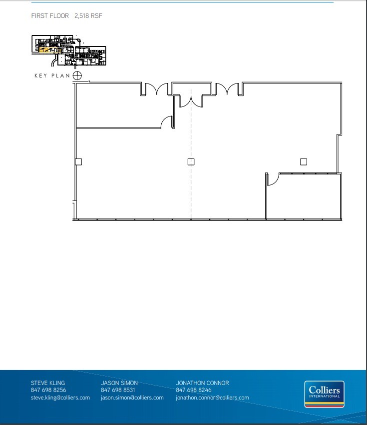 1707 N Randall Rd, Elgin, IL for lease Floor Plan- Image 1 of 1