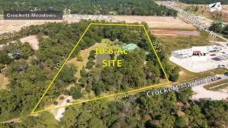 More details for 11105 Crockett Martin Rd, Conroe, TX - Land for Sale