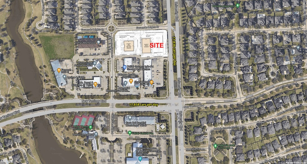 12906 University Blvd, Sugar Land, TX for lease - Aerial - Image 3 of 5
