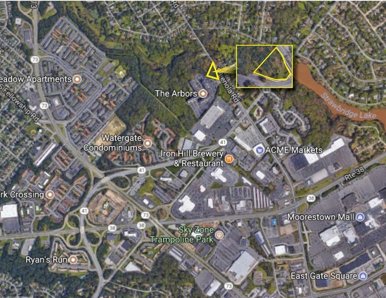 Lenola Rd, Maple Shade Township, NJ for sale - Aerial - Image 1 of 1