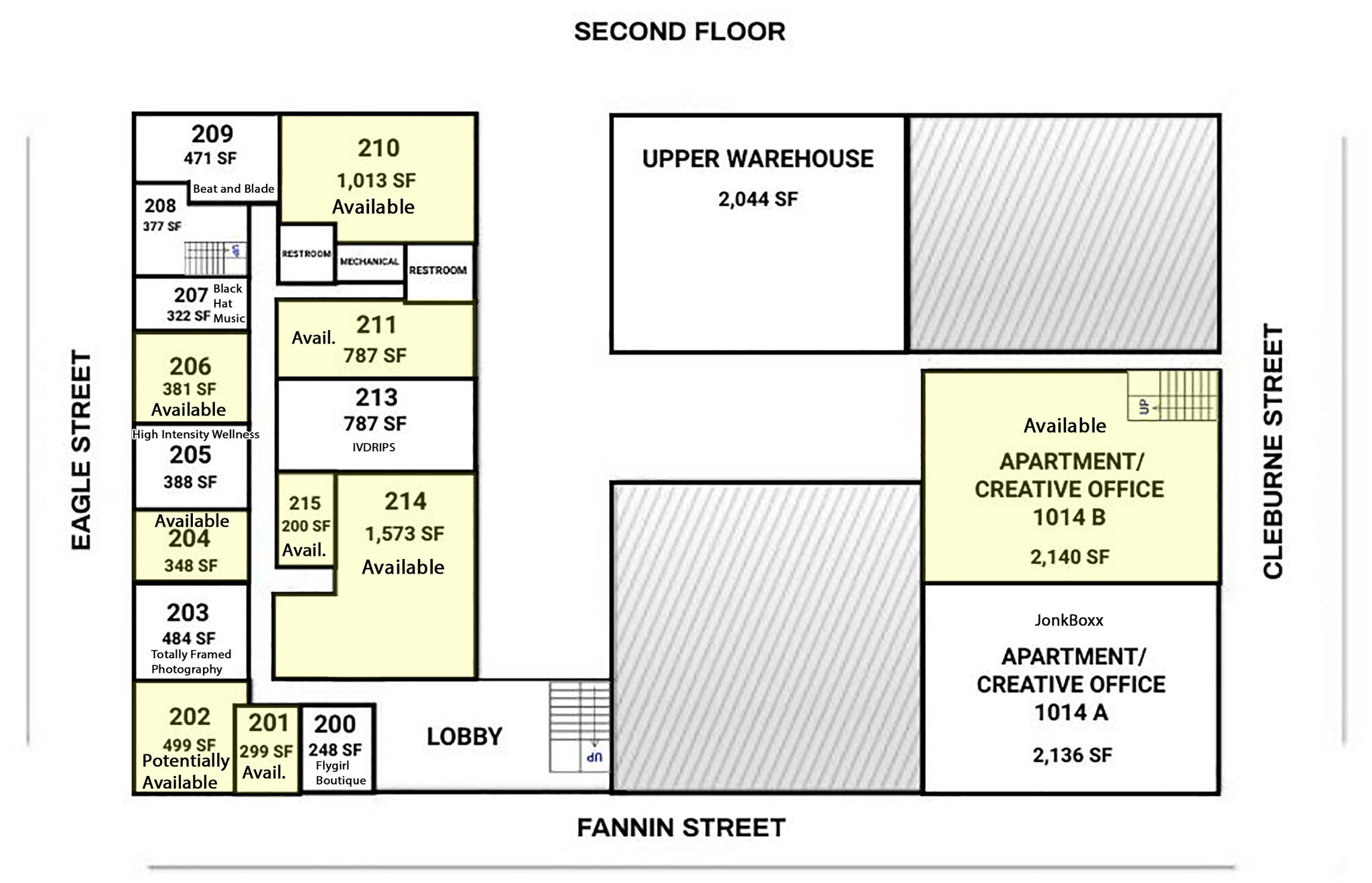 4104-4118 Fannin St, Houston, TX for lease Site Plan- Image 1 of 30