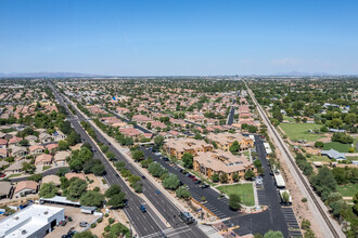 1166 E Warner Rd, Gilbert, AZ - aerial  map view