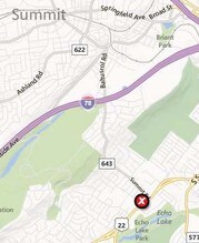 1136 US Highway 22, Mountainside, NJ - AERIAL  map view