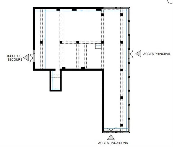 Retail in Lille for sale - Floor Plan - Image 2 of 2