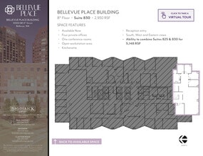 10500 NE 8th St, Bellevue, WA for lease Floor Plan- Image 1 of 1