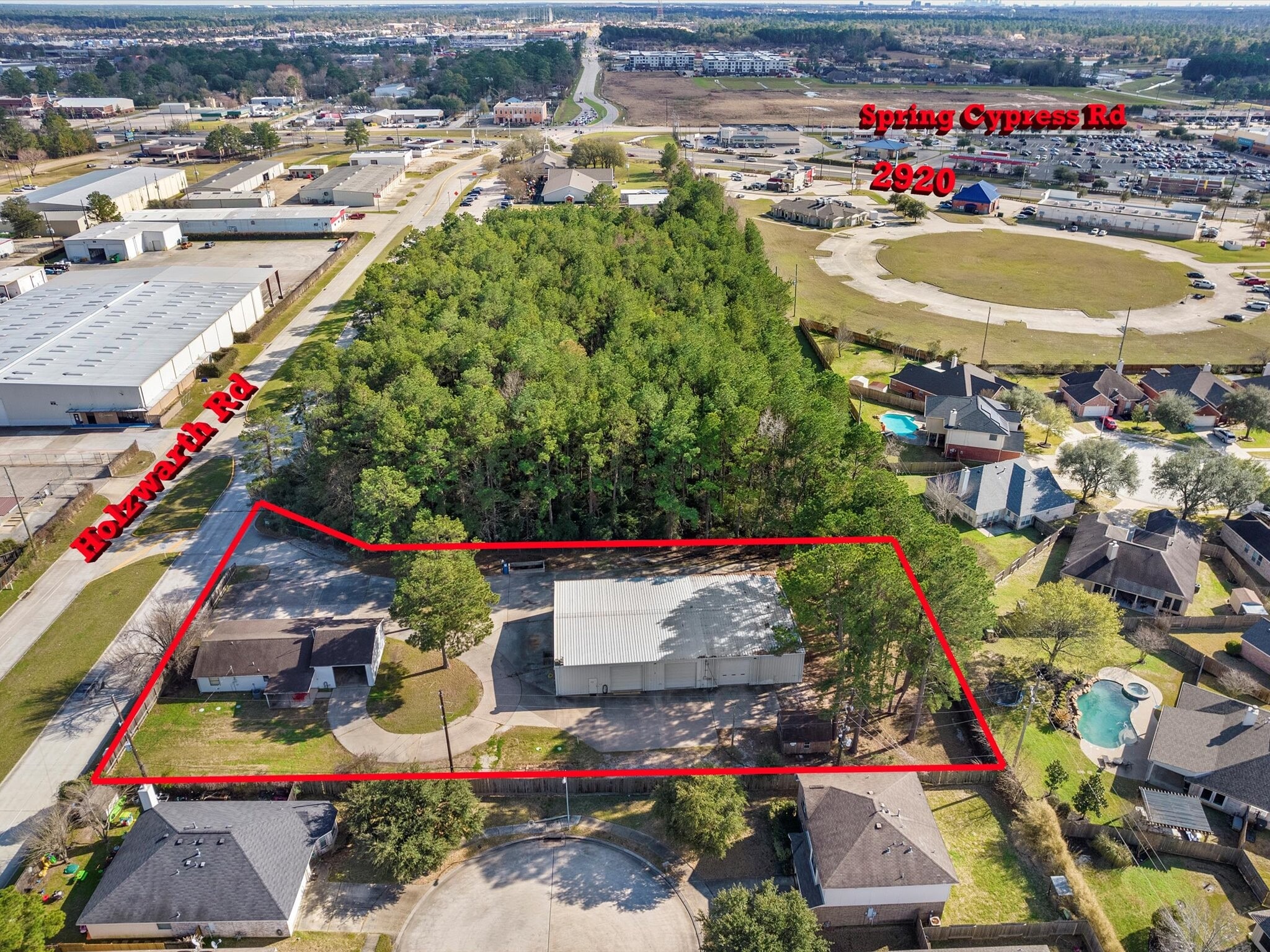 20923 Holzwarth Rd, Spring, TX for sale Building Photo- Image 1 of 1