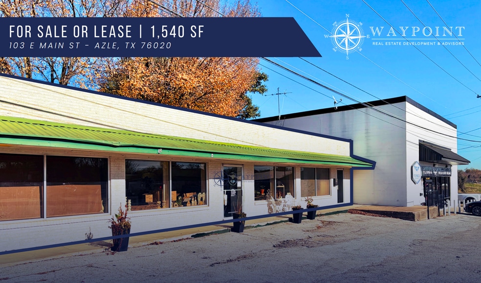 103 E Main St, Azle, TX for sale - Building Photo - Image 1 of 3