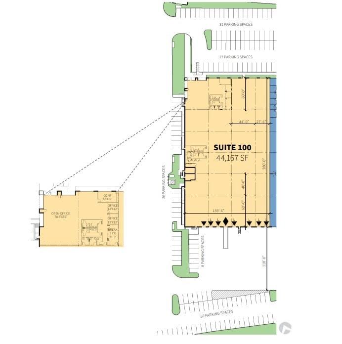9755 Clifford Dr, Dallas, TX for lease Floor Plan- Image 1 of 1