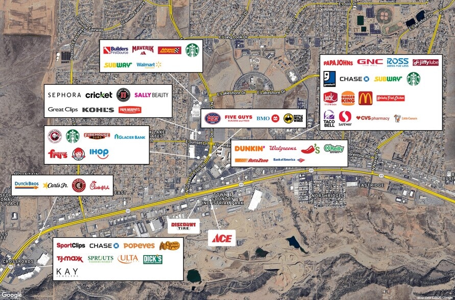 SEC Navajo Dr & Eastridge dr, Prescott Valley, AZ for sale - Building Photo - Image 2 of 2