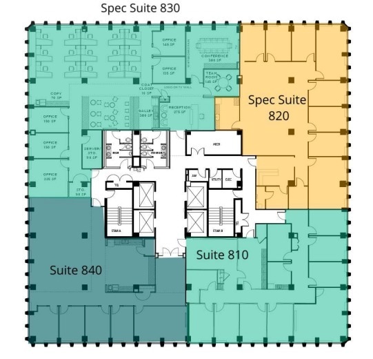 2461 S Clark St, Arlington, VA for lease Floor Plan- Image 1 of 1