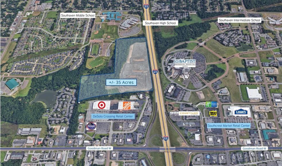 I-55, Southaven, MS for sale - Building Photo - Image 1 of 2